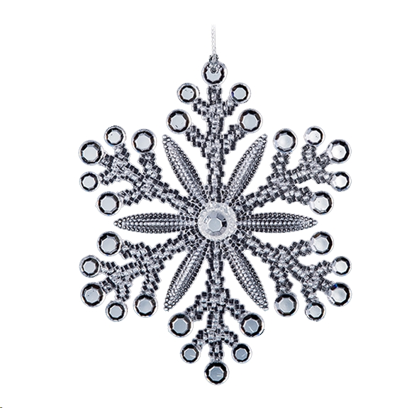 Игрушка Erich Krause Decor Снежинка кристаллики (53457) Игрушка Erich Krause Decor Снежинка кристаллики (53457)