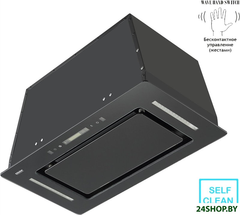Кухонная вытяжка Backer BH64MC-18F12K-Black Кухонная вытяжка Backer BH64MC-18F12K-Black