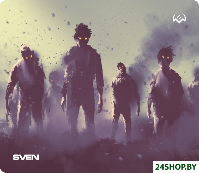 Коврик для мыши SVEN MP-G02S Zombie Коврик для мыши SVEN MP-G02S Zombie