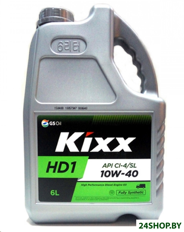 Моторное масло Kixx HD1 10W-40 6л Моторное масло Kixx HD1 10W-40 6л