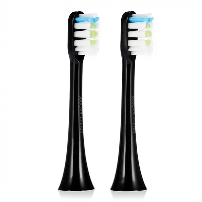 Сменная насадка Soocas X3 Toothbrush Head (черный, 2 шт) Сменная насадка Soocas X3 Toothbrush Head (черный, 2 шт)