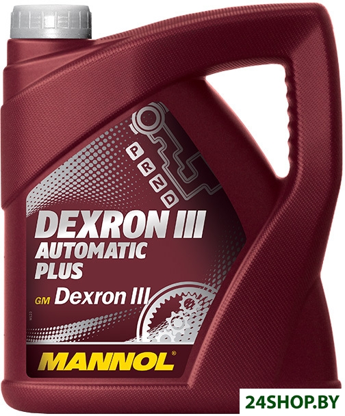 Трансмиссионное масло Mannol Dexron III Automatic Plus 4л Трансмиссионное масло Mannol Dexron III Automatic Plus 4л
