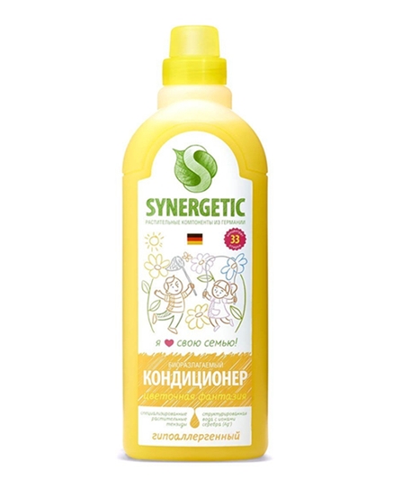 Кондиционер Synergetic Цветочная фантазия 1 л Кондиционер Synergetic Цветочная фантазия 1 л