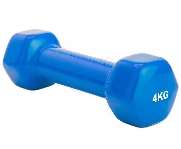 Гантель BRADEX SF 0166 (4 кг, синий) Гантель BRADEX SF 0166 (4 кг, синий)