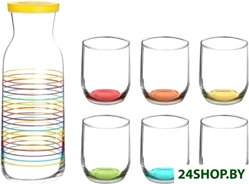 Набор стаканов для воды и напитков LAV Rainbows LV-RAINBOWS1 Набор стаканов для воды и напитков LAV Rainbows LV-RAINBOWS1