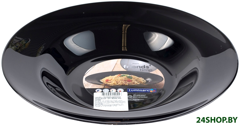 Тарелка обеденная Luminarc Pasta Black M0064 Тарелка обеденная Luminarc Pasta Black M0064