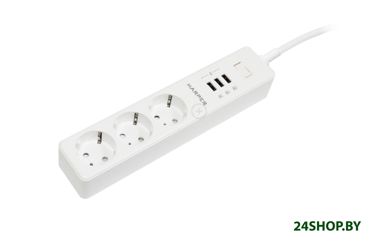 Сетевой фильтр HARPER UCH-325 White Сетевой фильтр HARPER UCH-325 White