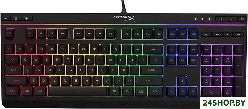 Клавиатура HyperX Alloy Core RGB (нет кириллицы) Клавиатура HyperX Alloy Core RGB (нет кириллицы)