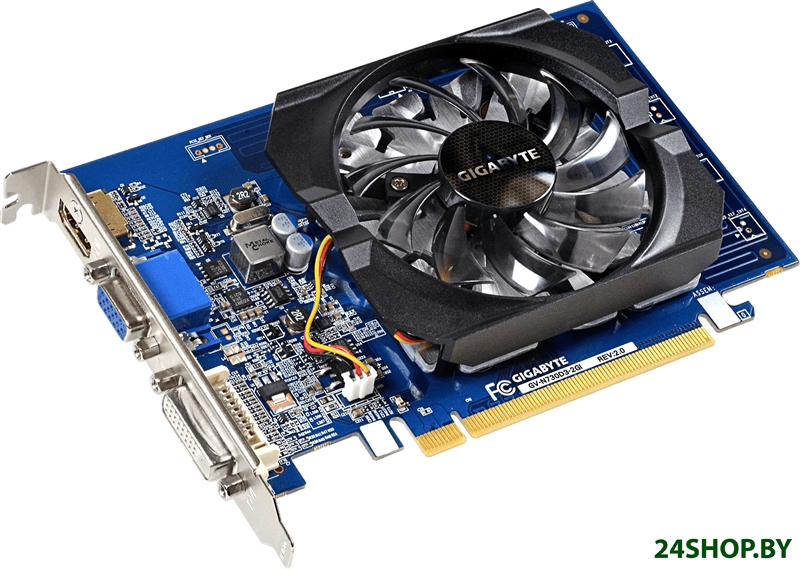 Видеокарта Gigabyte GeForce GT 730 2GB DDR3 GV-N730D3-2GI (rev. 3.0) Видеокарта Gigabyte GeForce GT 730 2GB DDR3 GV-N730D3-2GI (rev. 3.0)