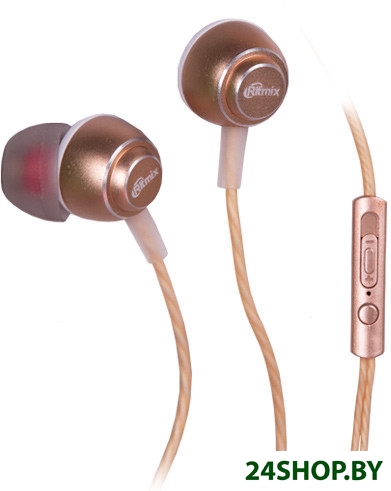 Наушники Ritmix RH-150M Gold Наушники Ritmix RH-150M Gold