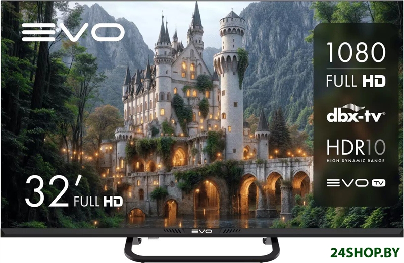 Телевизор Evo TV 32 Black TD0051751RU Телевизор Evo TV 32 Black TD0051751RU
