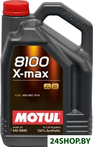 Моторное масло Motul 8100 X-Max 0W-40 5л Моторное масло Motul 8100 X-Max 0W-40 5л