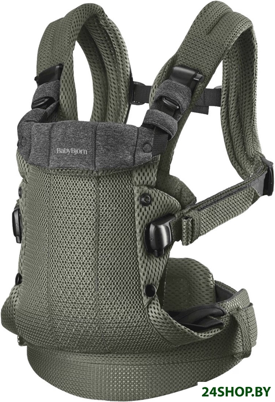 Рюкзак-переноска BabyBjorn Harmony mesh 0880.47 (dark green) Рюкзак-переноска BabyBjorn Harmony mesh 0880.47 (dark green)