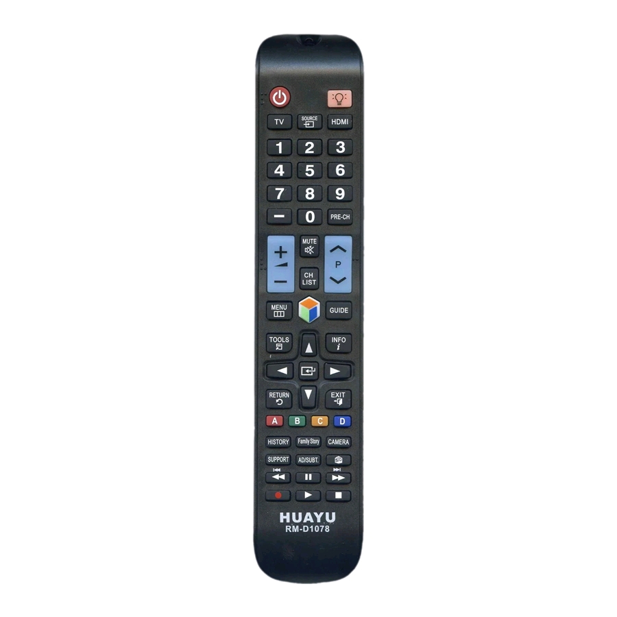 Пульт ДУ Huayu RM-L1078 для Samsung 3D universal Пульт ДУ Huayu RM-L1078 для Samsung 3D universal