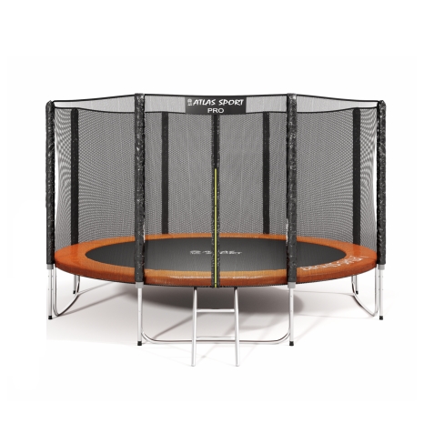 Батут ATLAS SPORT 404 см (13ft) PRO (усиленные опоры) ORANGE Батут ATLAS SPORT 404 см (13ft) PRO (усиленные опоры) ORANGE