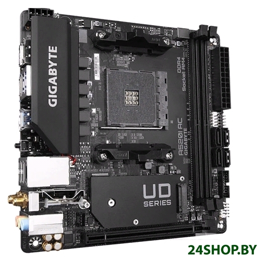 Материнская плата GIGABYTE A520I AC (rev. 1.x) Материнская плата GIGABYTE A520I AC (rev. 1.x)
