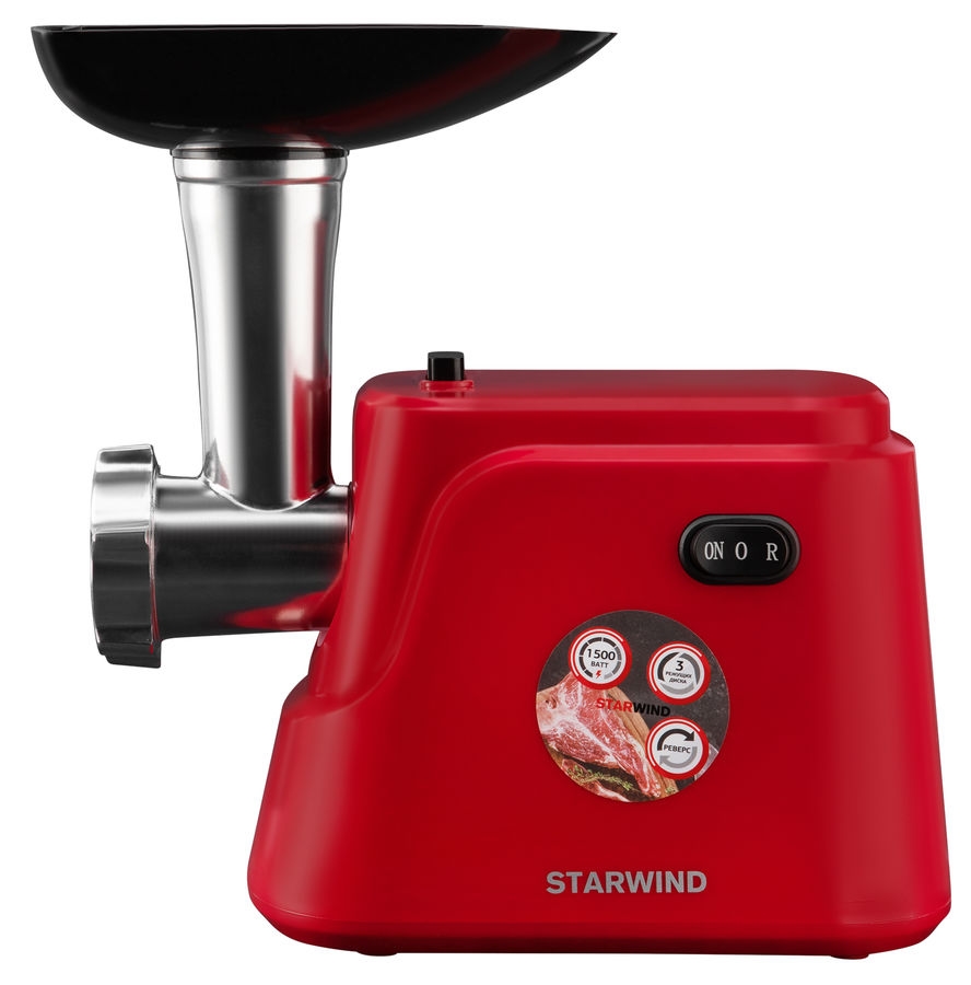 Мясорубка StarWind SMG3225 (красный) Мясорубка StarWind SMG3225 (красный)