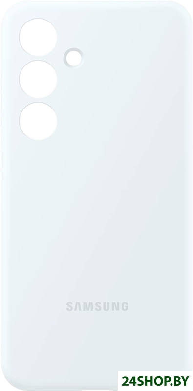 Чехол для телефона Samsung Silicone Case S24 (белый) Чехол для телефона Samsung Silicone Case S24 (белый)