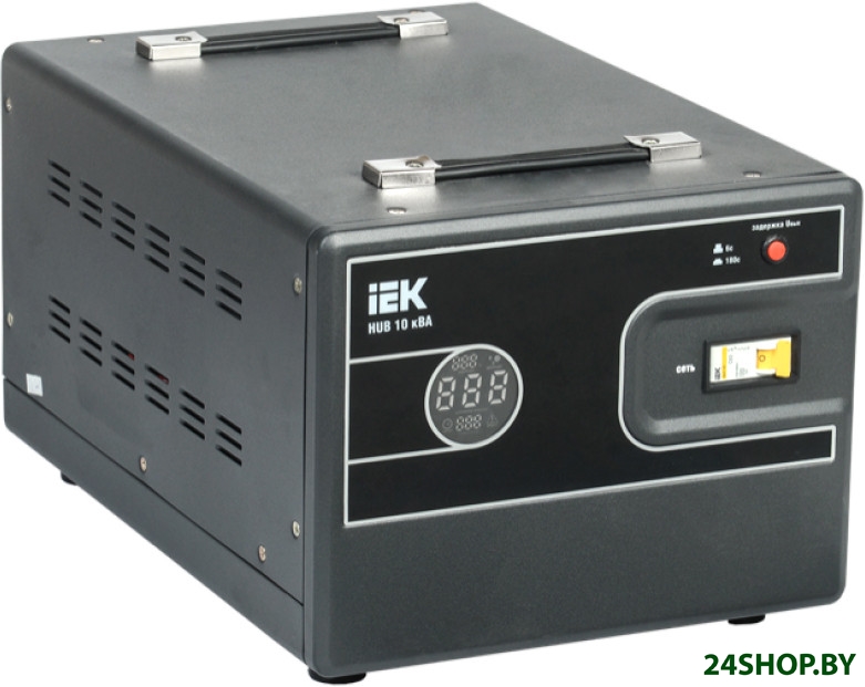 Стабилизатор напряжения IEK HUB 10 кВА IVS21-1-010-13 Стабилизатор напряжения IEK HUB 10 кВА IVS21-1-010-13