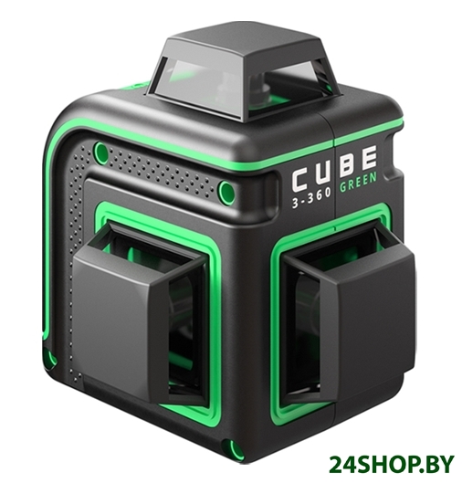 Лазерный нивелир ADA Instruments Cube 3-360 Green Basic Edition А00560 Лазерный нивелир ADA Instruments Cube 3-360 Green Basic Edition А00560