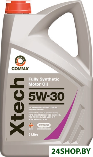 Моторное масло Comma Xtech 5W-30 5л Моторное масло Comma Xtech 5W-30 5л