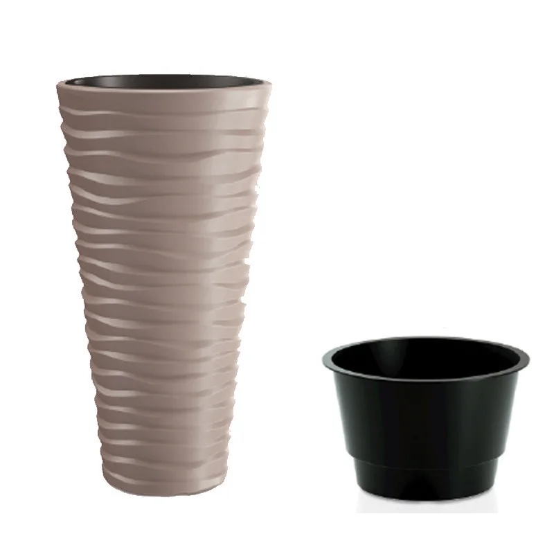 Кашпо Prosperplast Sand Slim DPSA400-7529U (мокко) Кашпо Prosperplast Sand Slim DPSA400-7529U (мокко)