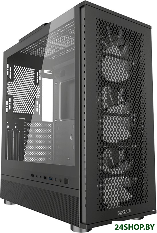 Корпус PCCooler ME200 Mesh (черный) Корпус PCCooler ME200 Mesh (черный)