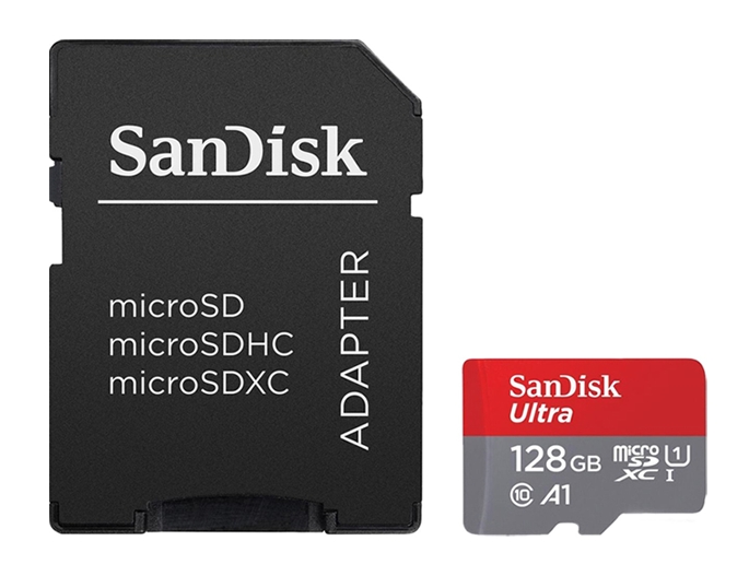 Карта памяти SanDisk Ultra SDSQUA4-128G-GN6MA microSDXC 128GB (с адаптером) Карта памяти SanDisk Ultra SDSQUA4-128G-GN6MA microSDXC 128GB (с адаптером)