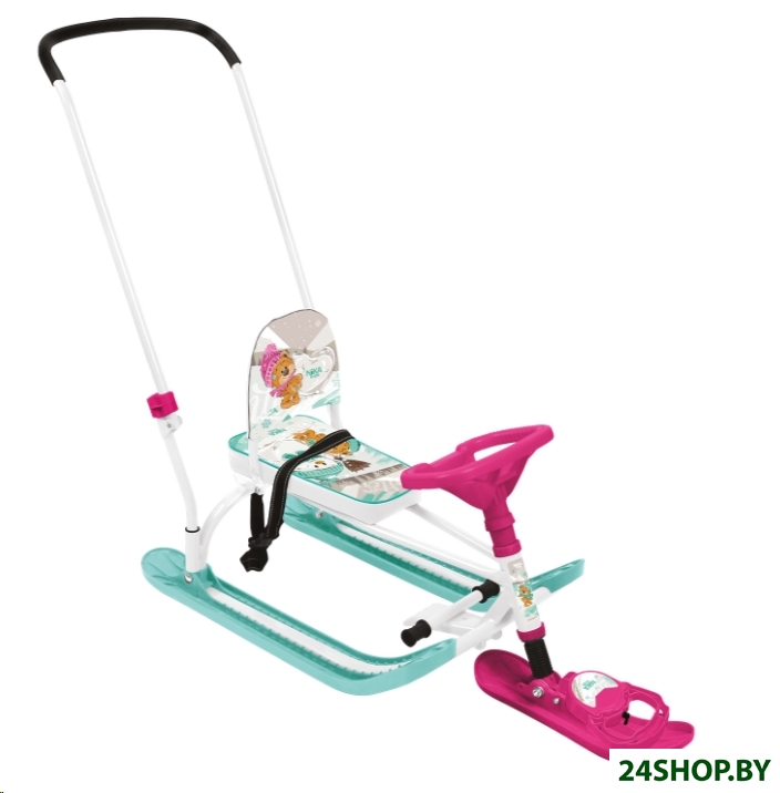 Снегокат Nika TWINY 2+ Мини TW2+/3M (белый/забавные медвежата) Снегокат Nika TWINY 2+ Мини TW2+/3M (белый/забавные медвежата)