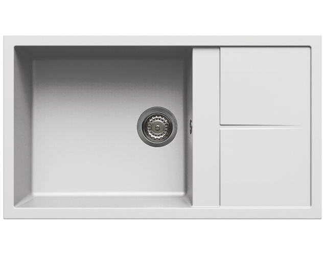 Кухонная мойка Elleci Unico 410 Bianco G68 Кухонная мойка Elleci Unico 410 Bianco G68