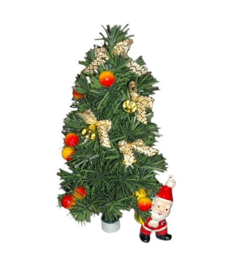Елочка настольная MERRY BEAR 25,5 см (музыкальная) (с подсветкой) Елочка настольная MERRY BEAR 25,5 см (музыкальная) (с подсветкой)