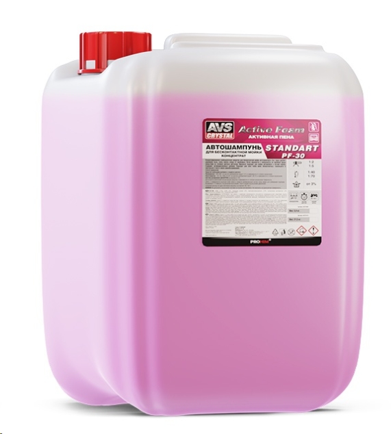 AVS Автошампунь для б/к мойки Active Foam 21.5 кг PF-30 AVS Автошампунь для б/к мойки Active Foam 21.5 кг PF-30