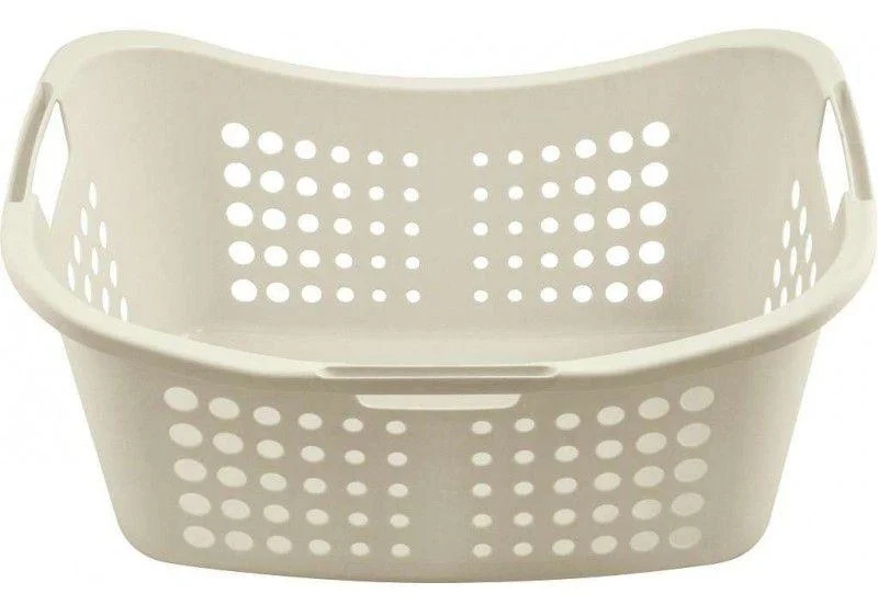 Корзина Curver Laundry Basket 208494 (50л, кремовый) Корзина Curver Laundry Basket 208494 (50л, кремовый)