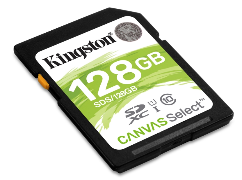 Карта памяти Kingston Canvas Select SDS/128GB SDXC 128GB Карта памяти Kingston Canvas Select SDS/128GB SDXC 128GB