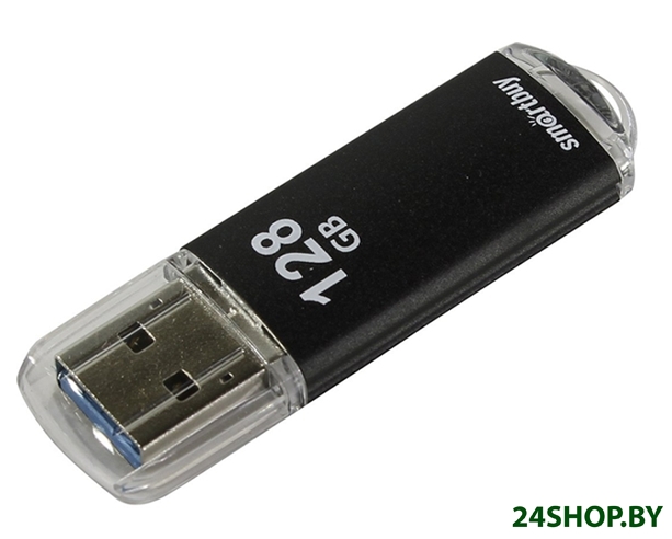 USB Flash Smart Buy V-Cut 128GB (черный) USB Flash Smart Buy V-Cut 128GB (черный)