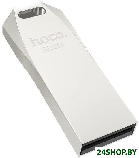 USB Flash Hoco UD4 32GB (серебристый) USB Flash Hoco UD4 32GB (серебристый)