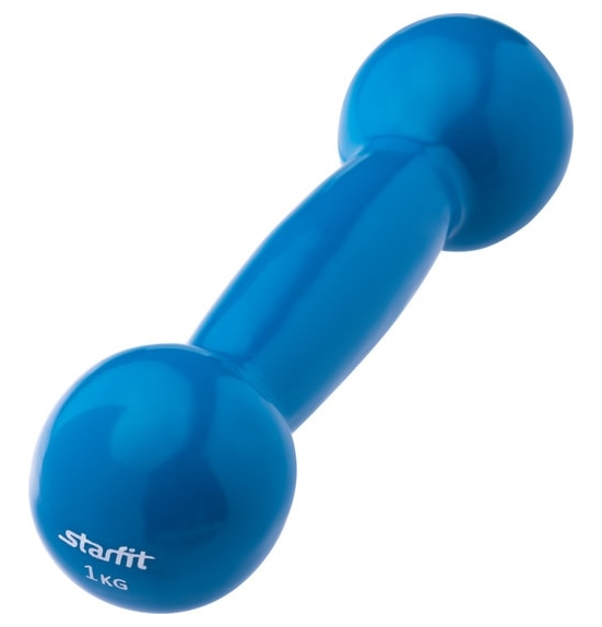 Гантели Starfit DB-102 1 кг (голубой) Гантели Starfit DB-102 1 кг (голубой)