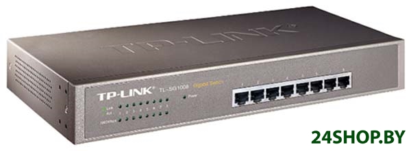 Коммутатор TP-LINK TL-SG1008 Коммутатор TP-LINK TL-SG1008