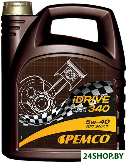 Моторное масло Pemco iDRIVE 340 5W-40 API SN/CF 4л Моторное масло Pemco iDRIVE 340 5W-40 API SN/CF 4л
