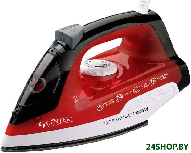 Утюг CENTEK CT-2347 (красный) Утюг CENTEK CT-2347 (красный)
