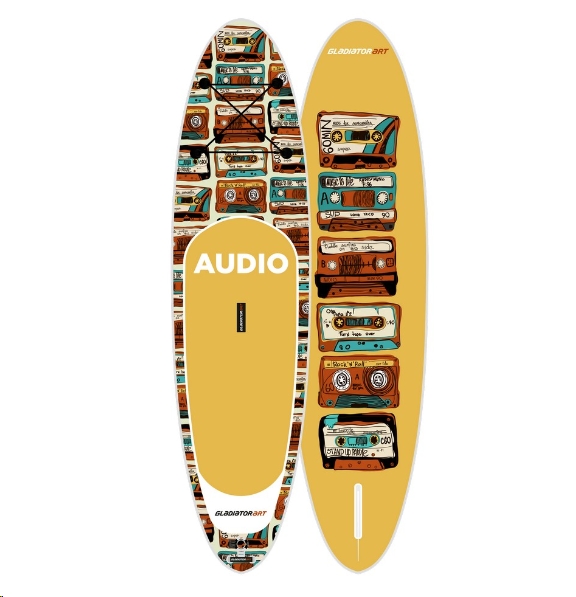 Сапборд Gladiator ART AUDIO 90th 10'8 Сапборд Gladiator ART AUDIO 90th 10'8