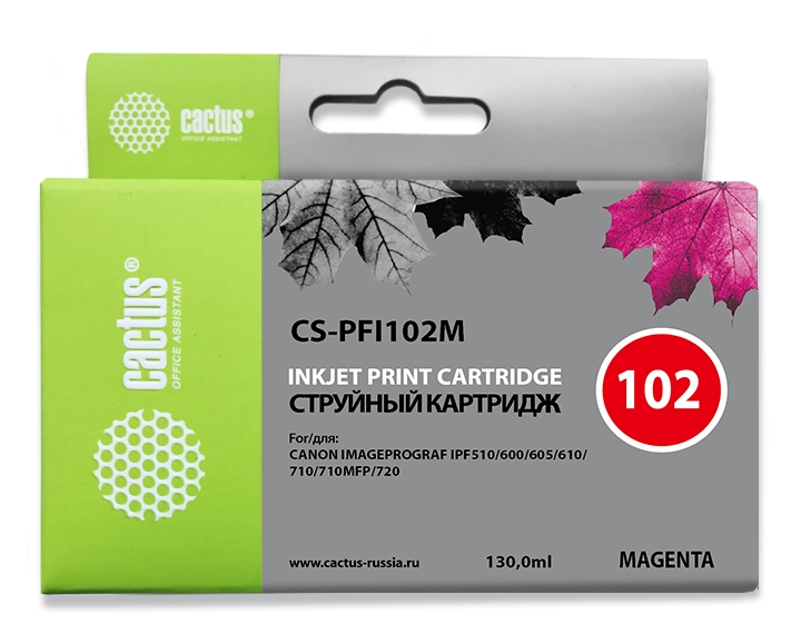 Картридж Cactus CS-PFI102M Картридж Cactus CS-PFI102M