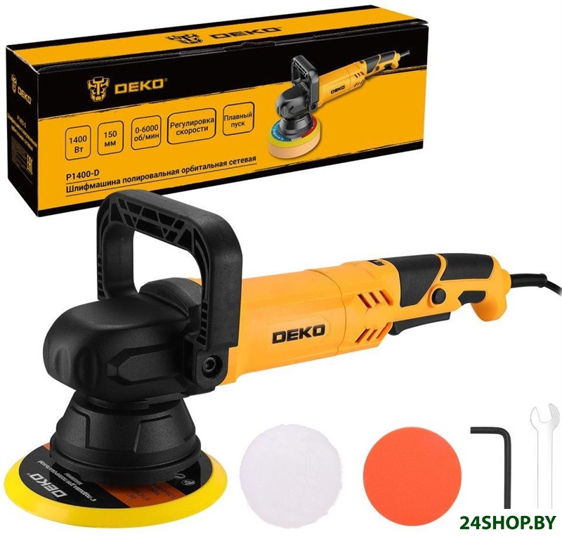 Эксцентриковая шлифмашина Deko P1400-D 083-1047 Эксцентриковая шлифмашина Deko P1400-D 083-1047