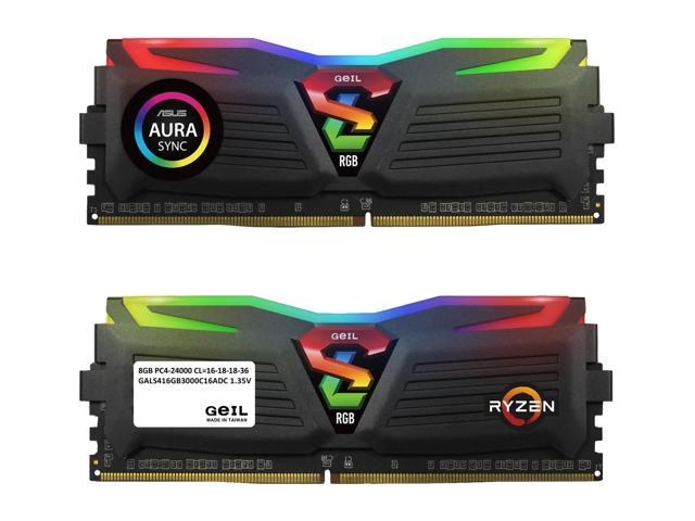 Оперативная память GeIL Super Luce RGB SYNC 16ГБ DDR4 3600 МГц GLWS416GB3600C18BSC Оперативная память GeIL Super Luce RGB SYNC 16ГБ DDR4 3600 МГц GLWS416GB3600C18BSC