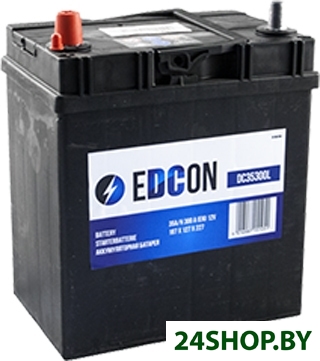Автомобильный аккумулятор EDCON DC35300R (35 А·ч) Автомобильный аккумулятор EDCON DC35300R (35 А·ч)