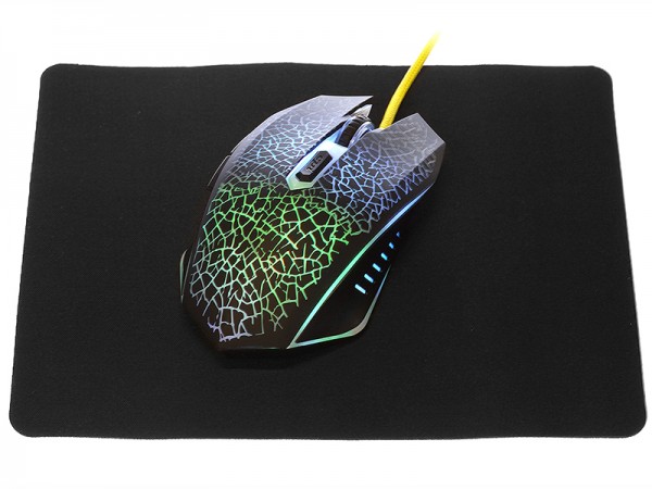 Мышь QUMO Dragon War Solaris M10 (с ковриком) Мышь QUMO Dragon War Solaris M10 (с ковриком)