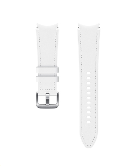 Ремешок Samsung Hybrid Leather для Samsung Galaxy Watch4 (20 мм, M/L, белый) (ET-SHR89LWEGRU) Ремешок Samsung Hybrid Leather для Samsung Galaxy Watch4 (20 мм, M/L, белый) (ET-SHR89LWEGRU)