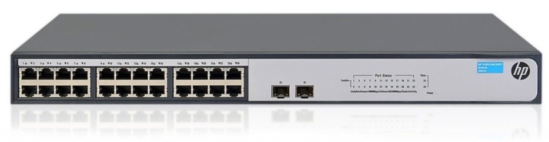 Коммутатор HP 1420-24G-2SFP+ 10G (JH018A) Коммутатор HP 1420-24G-2SFP+ 10G (JH018A)