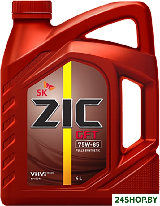 Трансмиссионное масло ZIC GFT 75W-85 4л Трансмиссионное масло ZIC GFT 75W-85 4л