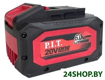 Аккумулятор P.I.T. PH20-6.0 (20В/6 Ач) Аккумулятор P.I.T. PH20-6.0 (20В/6 Ач)